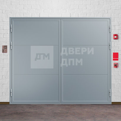 Огнеупорные ворота 2-го класса защиты для парковки ВПМ-23